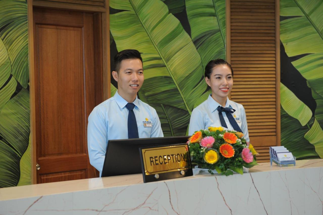Khach San Sai Gon Vinh Long Hotell Exteriör bild